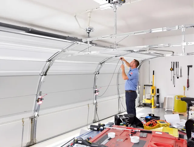 Garage door cable repair service by Castle Rock Garage Door Repair in Castle Rock