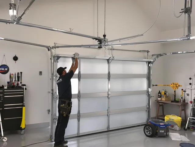 Castle Rock Garage Door Repair certified team performing precision garage door installation in Castle Rock