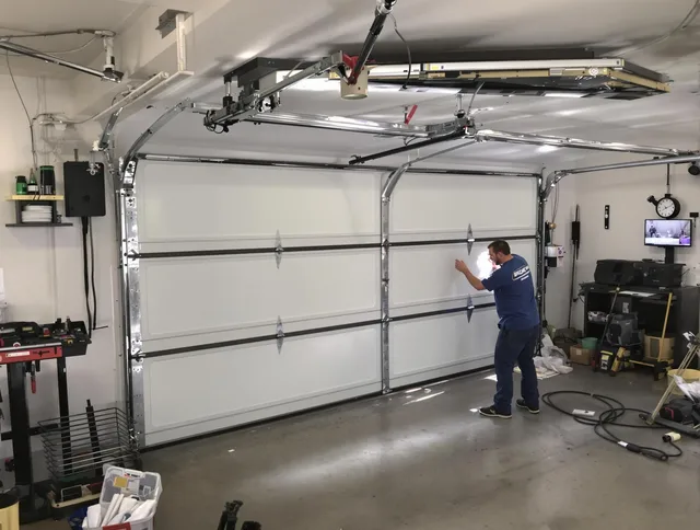 Professional garage door repair service by Castle Rock Garage Door Repair in Castle Rock