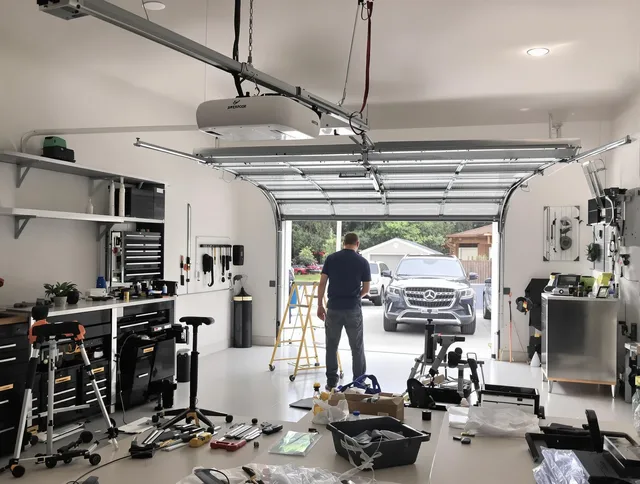 Garage door opener installation by Castle Rock Garage Door Repair in Castle Rock