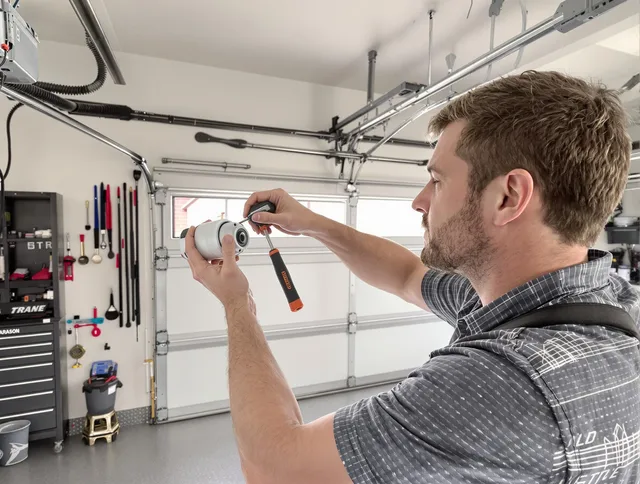 Garage door opener repair service by Castle Rock Garage Door Repair in Castle Rock
