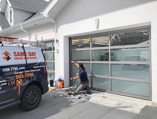 Same-day garage door repair service by Castle Rock Garage Door Repair in Castle Rock